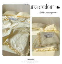 画像をギャラリービューアに読み込む, 6color Ruffles Quilt Set フリルキルトセット六色展開