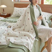 画像をギャラリービューアに読み込む, Cherry Quilt Set チェリーキルトセット(二色展開)