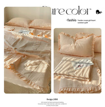 画像をギャラリービューアに読み込む, 6color Ruffles Quilt Set フリルキルトセット六色展開