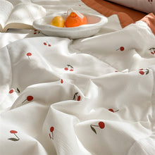 画像をギャラリービューアに読み込む, Cherry Quilt Set チェリーキルトセット(二色展開)