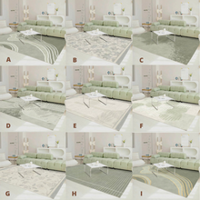 画像をギャラリービューアに読み込む, 9Design Refreshing Green Carpet 爽やかな癒しの緑色カーペット9種