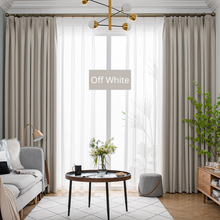 画像をギャラリービューアに読み込む, 【オーダー可】Fishbone Shading Curtain 魚骨紋厚手遮光カーテン