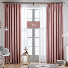 画像をギャラリービューアに読み込む, 【オーダー可】Fishbone Shading Curtain 魚骨紋厚手遮光カーテン