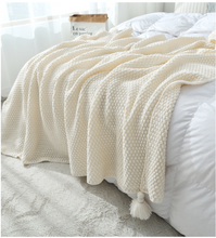 画像をギャラリービューアに読み込む, Siesta shawl blanket 北欧風ソファー毛布 ひざ掛け