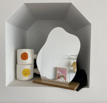 Load image into Gallery viewer, Simple Irregular Mirror 韓国風ウェーブミラー