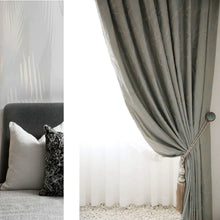 画像をギャラリービューアに読み込む, 【オーダー可】Luxury Gold Leaf Curtain 贅沢リーフ柄金箔カーテン