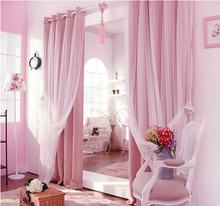 画像をギャラリービューアに読み込む, 【オーダー可】Romantic Princess Double Layer Curtain 姫系二重カーテン