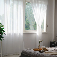 画像をギャラリービューアに読み込む, 【オーダー可】Voile Tulle Curtains ボイルレースカーテン(三色展開)