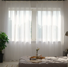 画像をギャラリービューアに読み込む, 【オーダー可】Voile Tulle Curtains ボイルレースカーテン(三色展開)