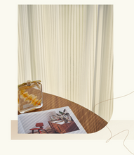 画像をギャラリービューアに読み込む, 【オーダー可】Harp Tulle Curtains ハープレースカーテン(四色展開)