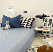 画像をギャラリービューアに読み込む, Diamond Lattice Bedding Set 菱形格子寝具カバー3点/4点セット