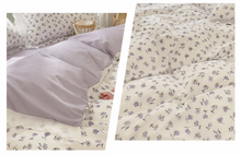 画像をギャラリービューアに読み込む, Fresh Floral Bedding Set 春の花寝具カバー3点/4点セット(三色展開)