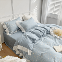画像をギャラリービューアに読み込む, French Blue Flower Bedding Set フレンチブルーフラワー寝具カバーセット