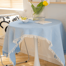 画像をギャラリービューアに読み込む, Fringe Lace Tablecloth フリンジテーブルクロス(多色展開)
