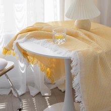 画像をギャラリービューアに読み込む, Fringe Lace Tablecloth フリンジテーブルクロス(多色展開)