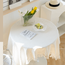 画像をギャラリービューアに読み込む, Fringe Lace Tablecloth フリンジテーブルクロス(多色展開)