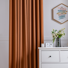 画像をギャラリービューアに読み込む, 【オーダー可】Fishbone Shading Curtain 魚骨紋厚手遮光カーテン