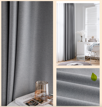 画像をギャラリービューアに読み込む, 【オーダー可】Fishbone Shading Curtain 魚骨紋厚手遮光カーテン