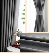 画像をギャラリービューアに読み込む, 【オーダー可】Fishbone Shading Curtain 魚骨紋厚手遮光カーテン