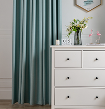 画像をギャラリービューアに読み込む, 【オーダー可】Fishbone Shading Curtain 魚骨紋厚手遮光カーテン