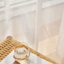 画像をギャラリービューアに読み込む, 【オーダー可】French Starlight Tulle Curtain フレンチ星影レースカーテン