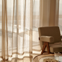 画像をギャラリービューアに読み込む, 【オーダー可】French Starlight Tulle Curtain フレンチ星影レースカーテン