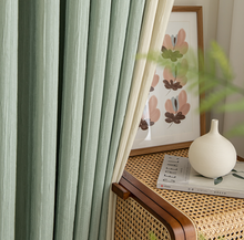 画像をギャラリービューアに読み込む, 【オーダー可】Wrinkle Shading Curtain シワ厚手遮光カーテン