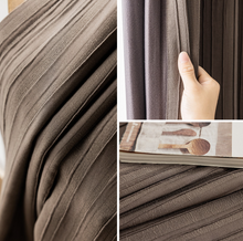 画像をギャラリービューアに読み込む, 【オーダー可】Wrinkle Shading Curtain シワ厚手遮光カーテン