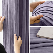 画像をギャラリービューアに読み込む, 【オーダー可】Wrinkle Shading Curtain シワ厚手遮光カーテン