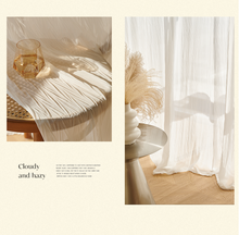 画像をギャラリービューアに読み込む, 【オーダー可】Swallow's Tail Tulle Curtain ツバメの尾レースカーテン