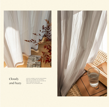 画像をギャラリービューアに読み込む, 【オーダー可】Swallow's Tail Tulle Curtain ツバメの尾レースカーテン