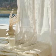 画像をギャラリービューアに読み込む, 【オーダー可】Swallow's Tail Tulle Curtain ツバメの尾レースカーテン