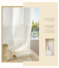 画像をギャラリービューアに読み込む, 【オーダー可】Harp Tulle Curtains ハープレースカーテン(四色展開)