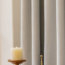 画像をギャラリービューアに読み込む, 【オーダー可】Chenille Cross Stripe Curtain シェニール織クロスストライプカーテン