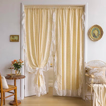 Load image into Gallery viewer, Daisy Single Layer Curtain デイジー柄カーテン