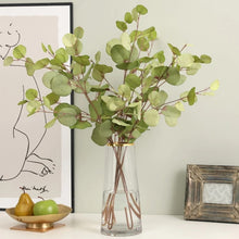 Load image into Gallery viewer, Long Branch Silk Flowers Ins風ユーカリの葉 多色造花
