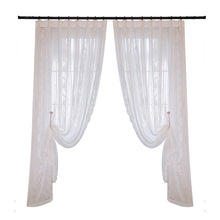 画像をギャラリービューアに読み込む, 【オーダー可】Romantic White Lace Sheer Curtain 姫系ホワイトレースカーテン