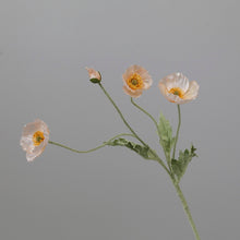 画像をギャラリービューアに読み込む, Artificial Silk Poppy リアルな造花ポピー