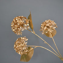 Load image into Gallery viewer, Golden Artificial Plants 手作り欧美風ゴールデン造花