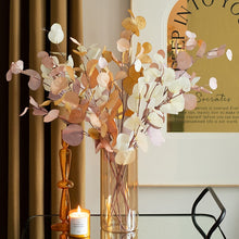 Load image into Gallery viewer, Long Branch Silk Flowers Ins風ユーカリの葉 多色造花