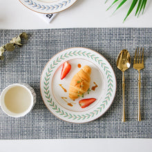 画像をギャラリービューアに読み込む, Korean Leaf Ceramic tableware 韓国風リーフ食器