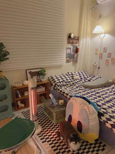 画像をギャラリービューアに読み込む, Diamond Lattice Bedding Set 菱形格子寝具カバー3点/4点セット