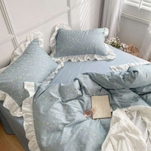 画像をギャラリービューアに読み込む, French Blue Flower Bedding Set フレンチブルーフラワー寝具カバーセット