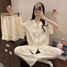 画像をギャラリービューアに読み込む, Blue and White Room Wear 青と白のルームウェア