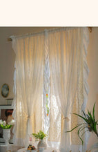 Load image into Gallery viewer, Daisy Double Layer Curtain デイジー柄二重カーテン