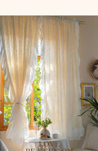 Load image into Gallery viewer, Daisy Double Layer Curtain デイジー柄二重カーテン