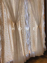 Load image into Gallery viewer, Daisy Double Layer Curtain デイジー柄二重カーテン
