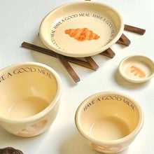 画像をギャラリービューアに読み込む, Creamy Bread Tableware クリームパン食器