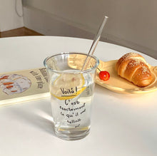 Load image into Gallery viewer, Voilà Glass Cup Voilà グラス