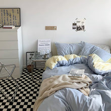 Load image into Gallery viewer, Two-color Simple Bedding Set 二色シンプル寝具カバーセット